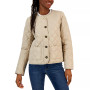 Women's Quilted Patch-Pocket Jacket, Created for Macy's