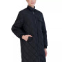 Women's Long Diamond Quilt Jacket