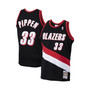 Men's Scottie Pippen Black Portland Trail Blazers 1999-00 Hardwood Classics Swingman Jersey