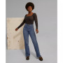 Highest High Rise Straight-Leg Ribcage Boot