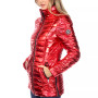 Women's Metallic Puffer Coat