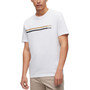 Men's Cotton-Jersey Signature-Stripe Logo Print T-shirt