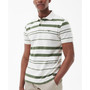 Men's Halden Tailored Fit Short Sleeve Striped Polo Shirt