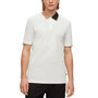 Men's Cotton-Pique Color-Blocked Collar Polo Shirt