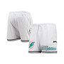 Men's White Miami Dolphins Mesh Shorts