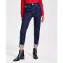 Women's Tribeca TH Flex Raw-Cuff Skinny Jeans