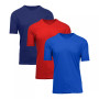 Men's Short Sleeve V-Neck T-shirt, Pack of 3