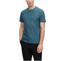 Men's Cotton-Jersey Monogram Pattern Regular-Fit T-shirt