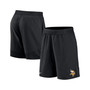 Men's Black Minnesota Vikings Stretch Woven Shorts