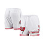 Men's White, Red Tampa Bay Buccaneers Mesh Shorts