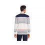 Men's Long Sleeve Stripe Rugby Shirt