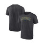 Men's Branded Heather Charcoal Michigan Wolverines Campus T-shirt