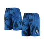 Men's Navy New York Yankees Tie-Dye Training Shorts