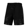 Men's Charlotte Hornets Triple Black Gloss Shorts