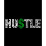 Men's Word Art Long Sleeve Hustle T-shirt