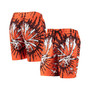 Men's Orange Cleveland Browns Retro Static Mesh Lounge Shorts