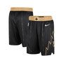 Men's Black and Gold Toronto Raptors 2021/22 City Edition Swingman Shorts