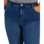 Plus Size High-Rise Straight Jeans, Created for Macy's