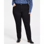 Plus Size High-Rise Straight Jeans, Created for Macy's