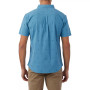 Men's Quiver Stretch Dobby Short Sleeve Standard Shirt