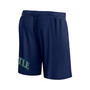 Men's Branded Navy Seattle Mariners Clincher Mesh Shorts