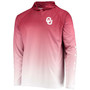 Men's Crimson Oklahoma Sooners Terminal Tackle Omni-Shade UPF 50 Long Sleeve Hooded T-shirt