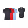 Men's Short Sleeve Moisture-Wicking Quick Dry Performance Tee, Pack of 3