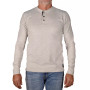 Men's Modern Fit Stretch Jersey Henley T-shirt