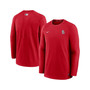 Men's Red St. Louis Cardinals Authentic Collection Logo Performance Long Sleeve T-shirt