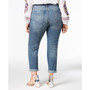 Plus Size Tummy Control Boyfriend Jeans, Created for Macy's