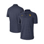 Men's Navy West Virginia Mountaineers Icon Victory Coaches 2022 Early Season Performance Polo Shirt