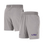 Men's Gray LSU Tigers Player Performance Shorts
