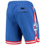 Men's Royal Philadelphia 76ers Team Chenille Shorts