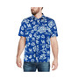 Men's Royal Kentucky Wildcats Floral Button-Up Shirt