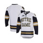 Men's White Notre Dame Fighting Irish UA Replica Hockey Jersey
