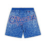 Men's Royal LA Clippers Big and Tall Hardwood Classics Jumbotron Shorts