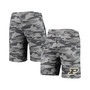 Men's Charcoal, Gray Purdue Boilermakers Camo Backup Terry Jam Lounge Shorts