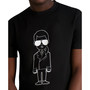 Men's Slim-Fit Karl Character Metallic Graphic T-Shirt
