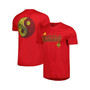 Men's Red Seattle Sounders FC Team Jersey Hook AEROREADY T-shirt