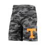 Men's Charcoal, Gray Tennessee Volunteers Camo Backup Terry Jam Lounge Shorts