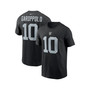 Men's Jimmy Garoppolo Black Las Vegas Raiders Player Name and Number T-shirt