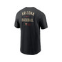 Men's Black Arizona Diamondbacks City Connect 2-Hit T-shirt