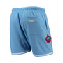 Men's Light Blue Miami Marlins City Edition Mesh Shorts