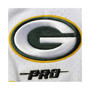 Men's White, Black Green Bay Packers Mesh Shorts