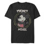 Men's Happy Mickey Short Sleeve Crew T-shirt