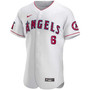 Men's Anthony Rendon White Los Angeles Angels Authentic Player Jersey