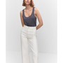Women's High Waist Culotte Jeans