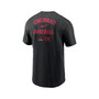 Men's Black Cincinnati Reds 2023 City Connect Double T-shirt
