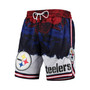 Men's Navy, Red Pittsburgh Steelers Americana Shorts