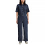 Women's Cotton Short-Sleeve Heritage Jumpsuit